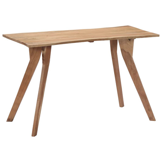 247978 vidaXL Dining Table 120x58x76 cm Solid Acacia Wood