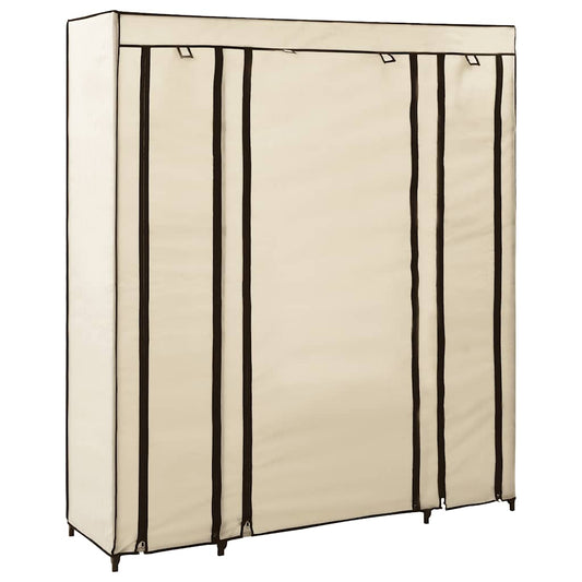 Cabinet | Cream | Non-woven fabric | 150 x 45 x 176 cm | Collapsible