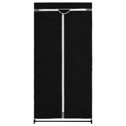 Wardrobe Black 75x50x160 cm