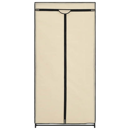 Wardrobe Cream 75x50x160 cm