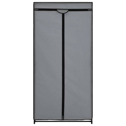 Wardrobes 2 pcs Grey 75x50x160 cm