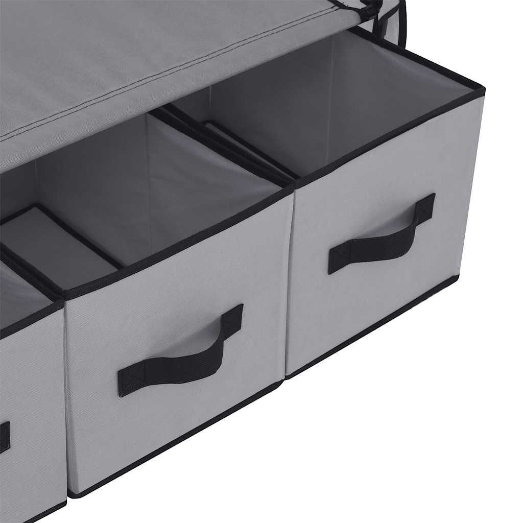 Wardrobe Grey 87x49x159 cm Fabric