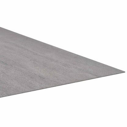 Flooring Planks 5.11 m² 55 pcs PVC Dark Grey Melange