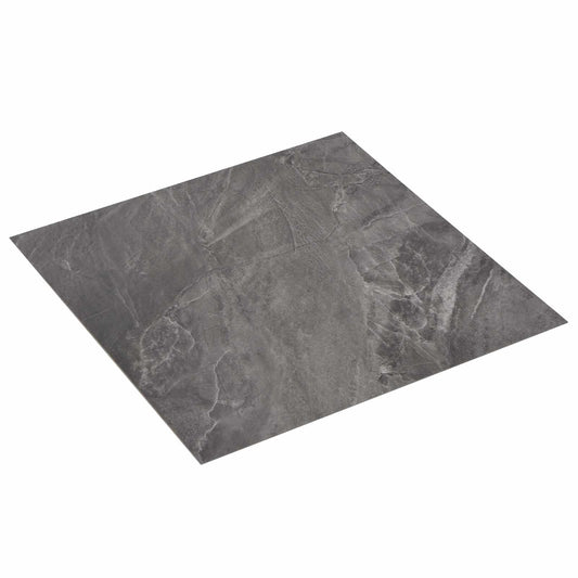 Flooring Planks Black and White 5.11 m² 55 pcs PVC