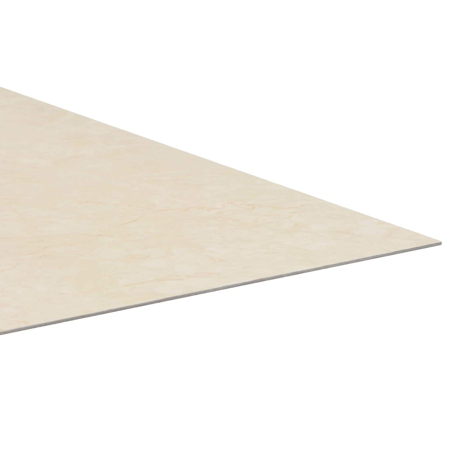 Flooring Planks Dark Beige 5.11 m² 55 pcs PVC