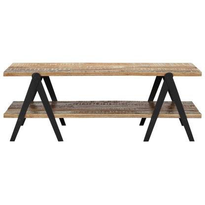 Coffee Table 115x60x40 cm Solid Reclaimed Wood