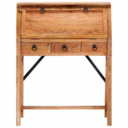 248098 vidaXL Writing Desk 90x40x107cm Solid Acacia Wood