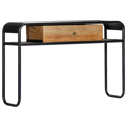 248102 vidaXL Console Table 118x30x75 cm Solid Mango Wood