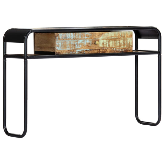 Console Table | Multicolour | Solid reclaimed wood, powder-coated steel