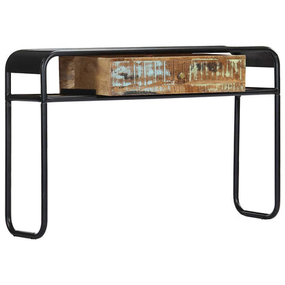 248103 vidaXL Console Table 118x30x75 cm Solid Reclaimed Wood