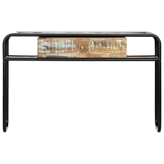 Console Table | Multicolour | Solid reclaimed wood, powder-coated steel