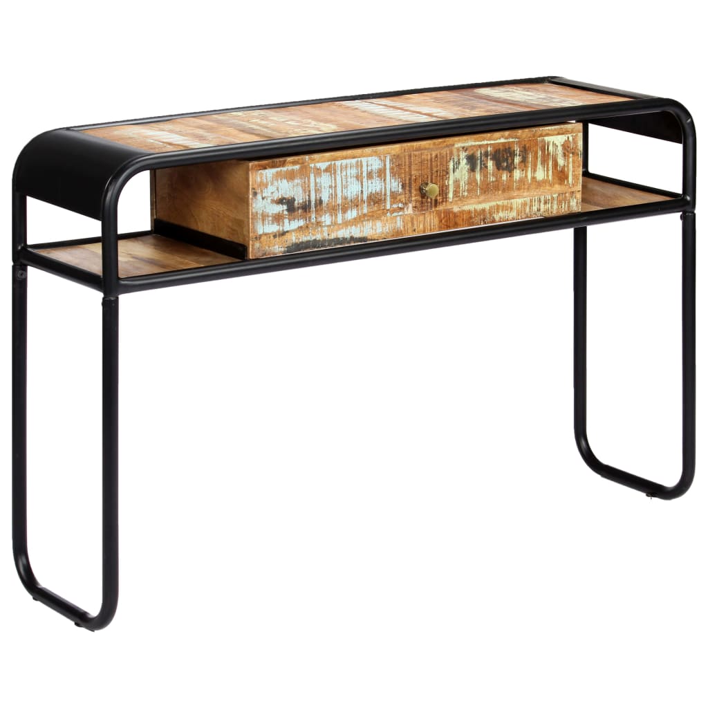 Console Table 118x30x75 cm Solid Reclaimed Wood