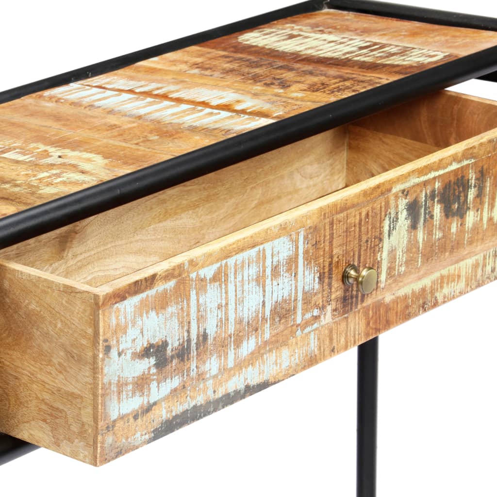 Console Table 118x30x75 cm Solid Reclaimed Wood