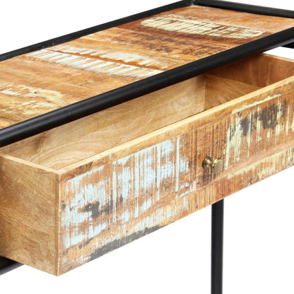 Console Table 118x30x75 cm Solid Reclaimed Wood