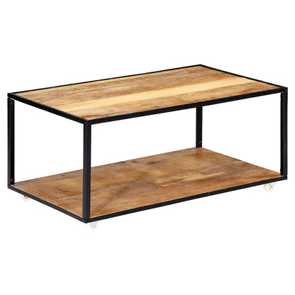 248104 vidaXL Coffee Table 90x50x40 cm Solid Reclaimed Wood
