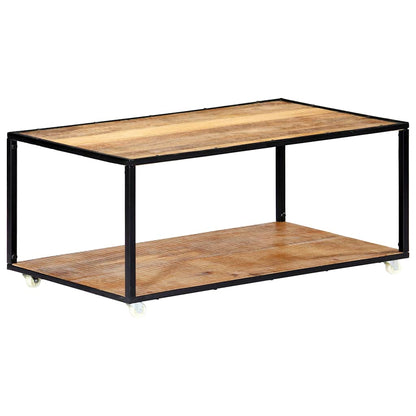 248104 vidaXL Coffee Table 90x50x40 cm Solid Reclaimed Wood