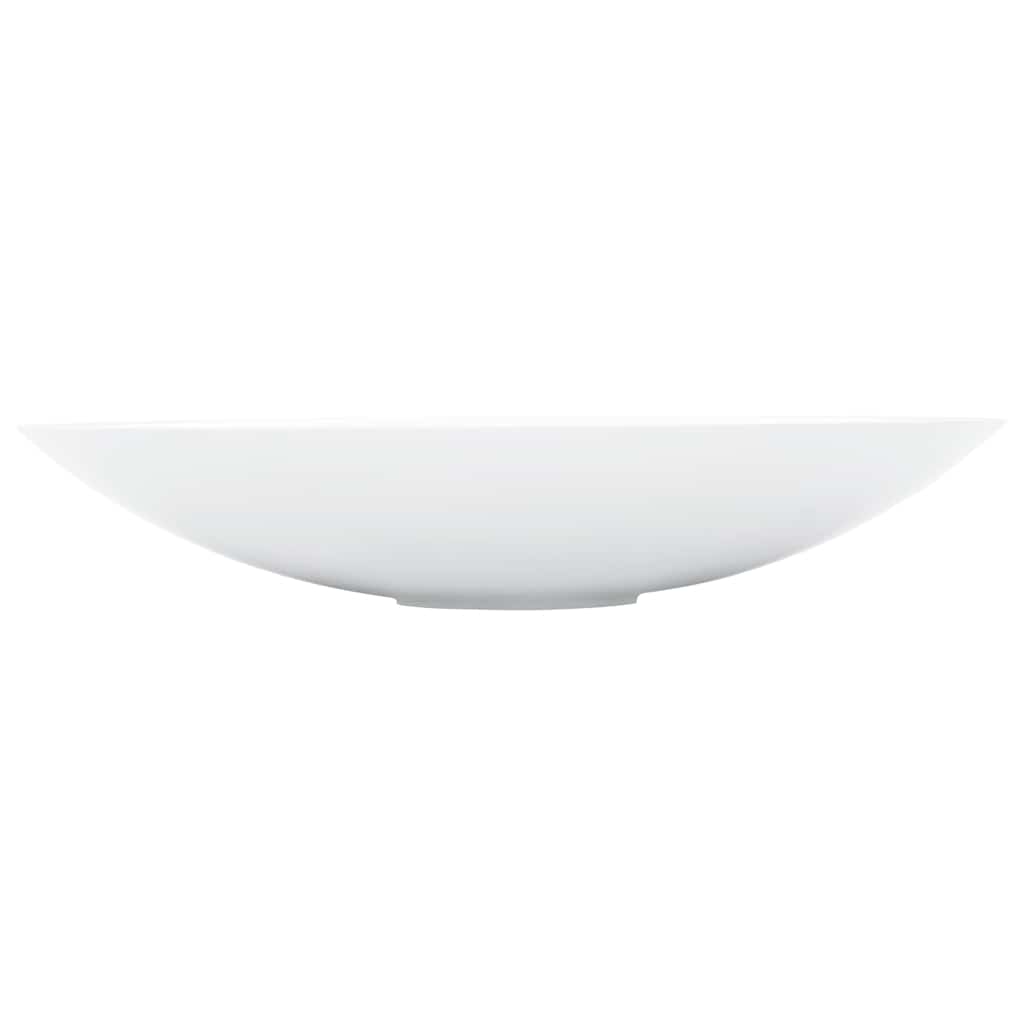 Wash Basin 59.3x35.1x10.7 cm Mineral Cast/Marble Cast White