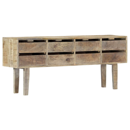 247914 vidaXL Sideboard 140x30x60 cm Solid Mango Wood