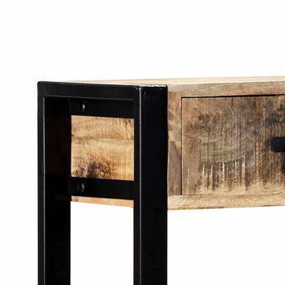 247920 vidaXL Console Table 90x30x75 cm Solid Mango Wood
