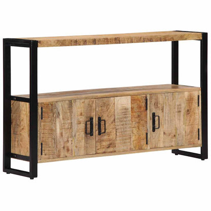247923 vidaXL Side Cabinet 120x30x75 cm Solid Mango Wood