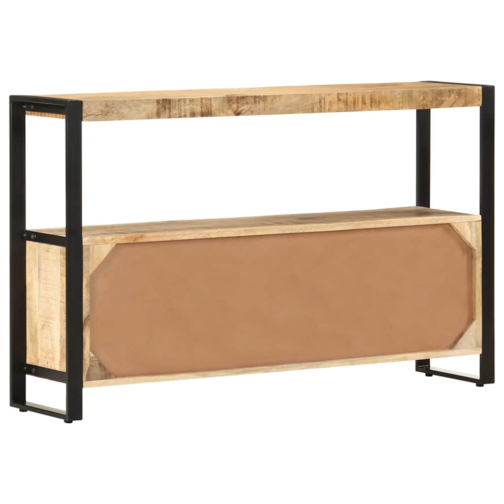 247923 vidaXL Side Cabinet 120x30x75 cm Solid Mango Wood