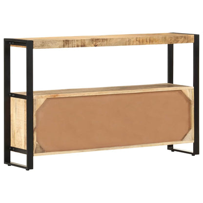 247923 vidaXL Side Cabinet 120x30x75 cm Solid Mango Wood