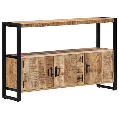 247923 vidaXL Side Cabinet 120x30x75 cm Solid Mango Wood
