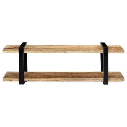 247883 vidaXL TV Cabinet 130x40x40 cm Solid Mango Wood