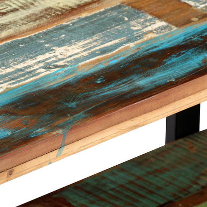247884 vidaXL TV Cabinet 130x40x40 cm Solid Reclaimed Wood
