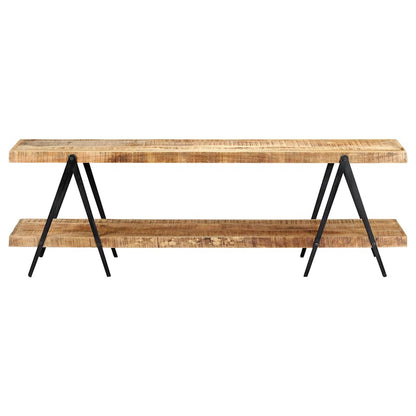 247885 vidaXL TV Cabinet 160x40x50 cm Solid Mango Wood