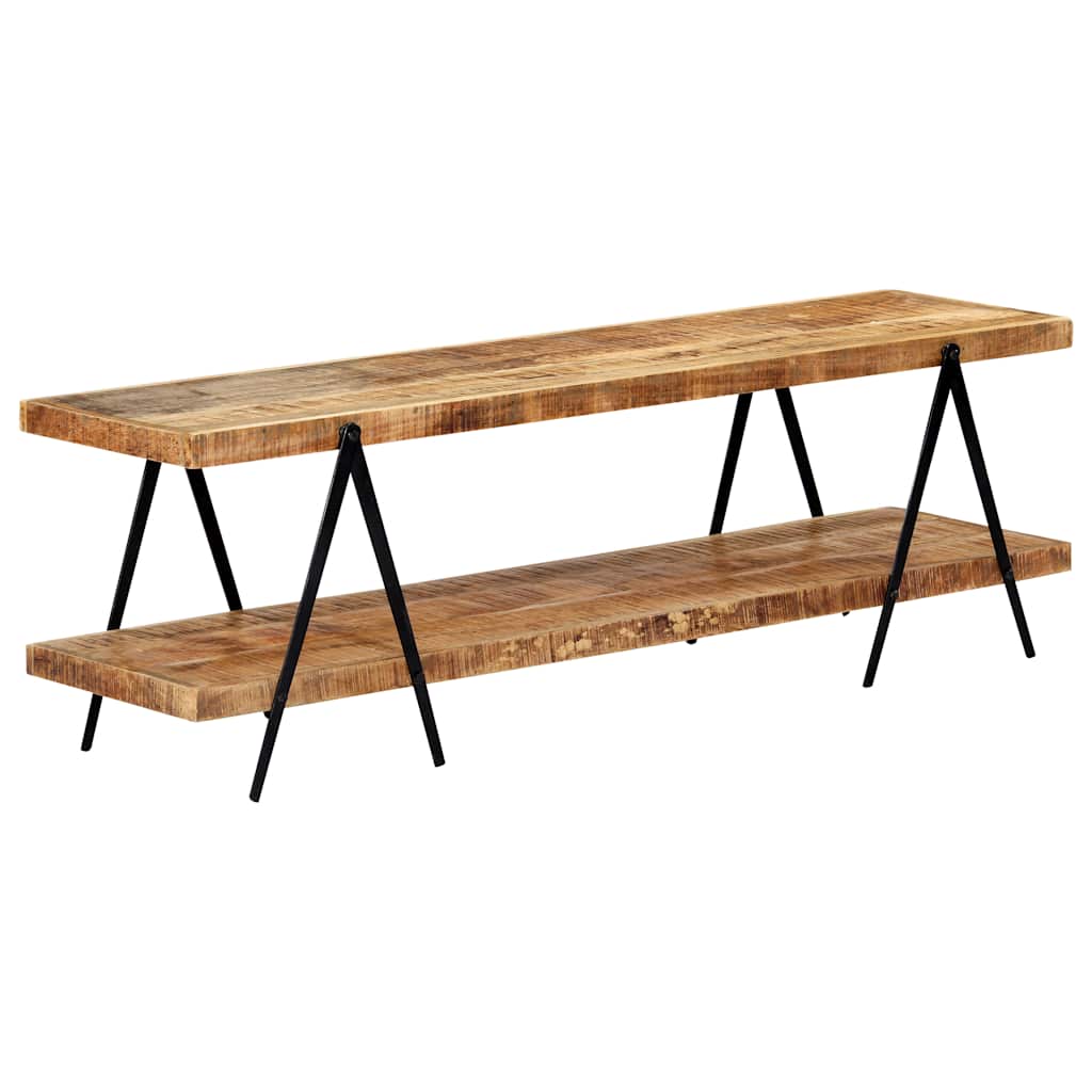 247885 vidaXL TV Cabinet 160x40x50 cm Solid Mango Wood