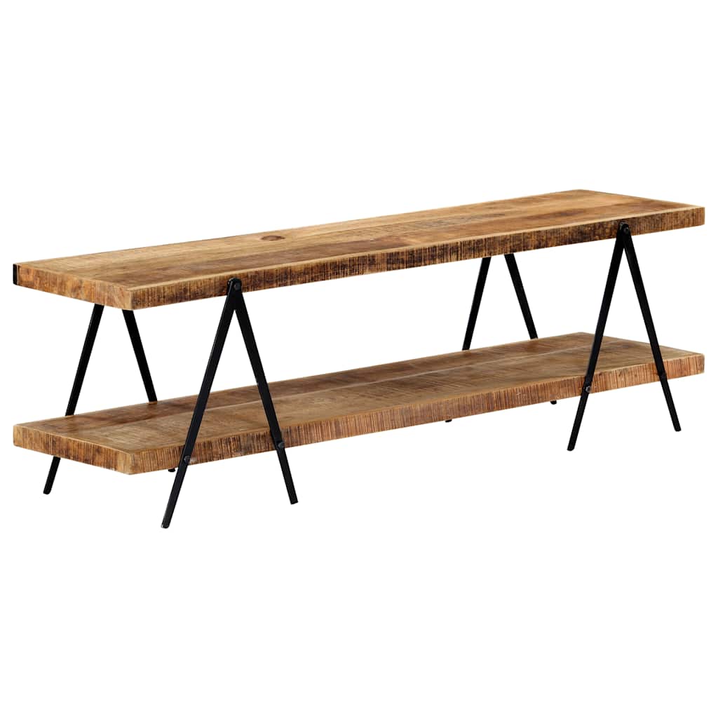 247885 vidaXL TV Cabinet 160x40x50 cm Solid Mango Wood