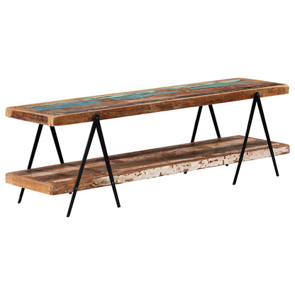 247886 vidaXL TV Cabinet 160x40x50 cm Solid Reclaimed Wood