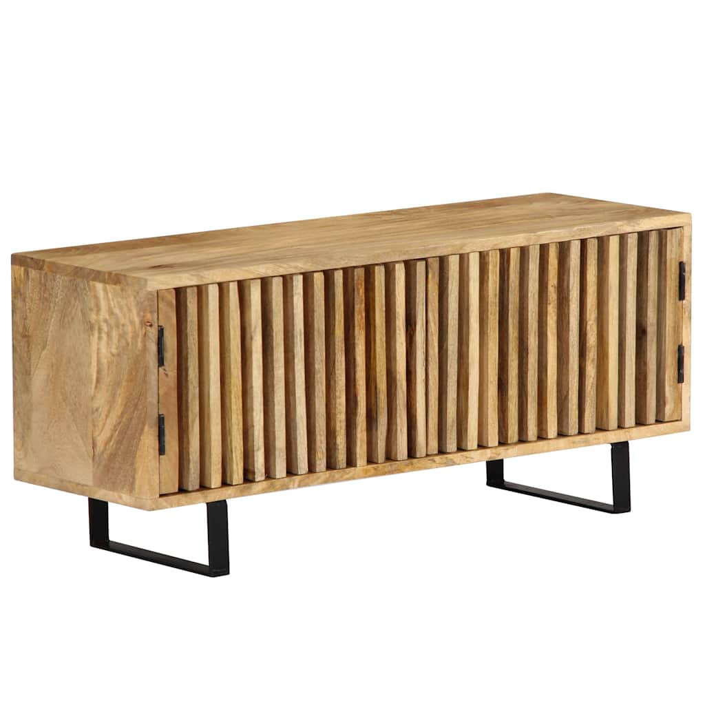 247896 vidaXL TV Cabinet 90x30x40 cm Solid Mango Wood