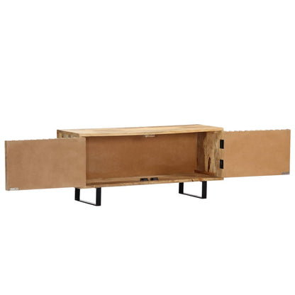 247896 vidaXL TV Cabinet 90x30x40 cm Solid Mango Wood