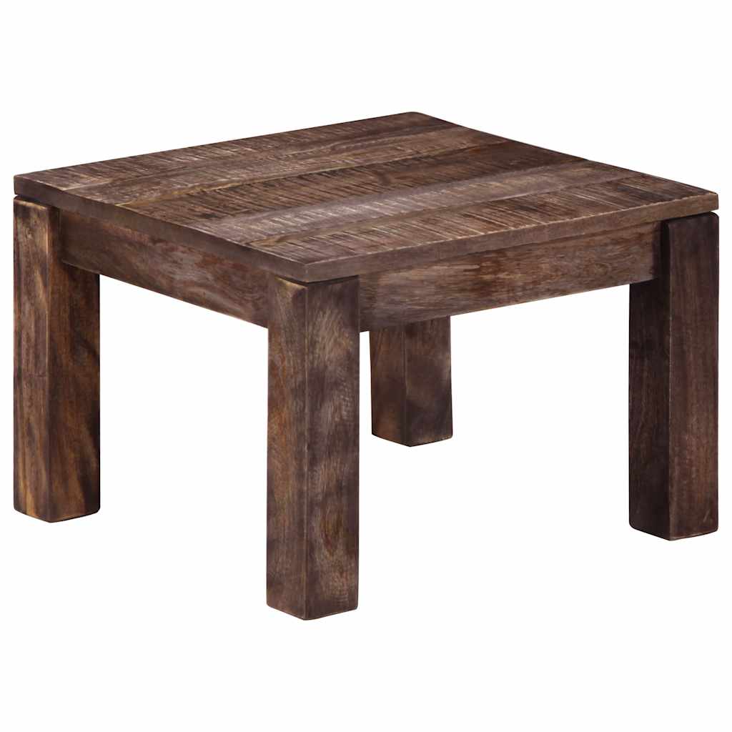 247468 vidaXL Coffee Table 50x50x35 cm Solid Mango Wood