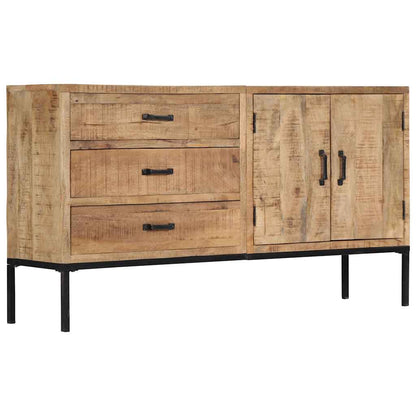 Sideboard 140x35x75 cm Solid Mango Wood