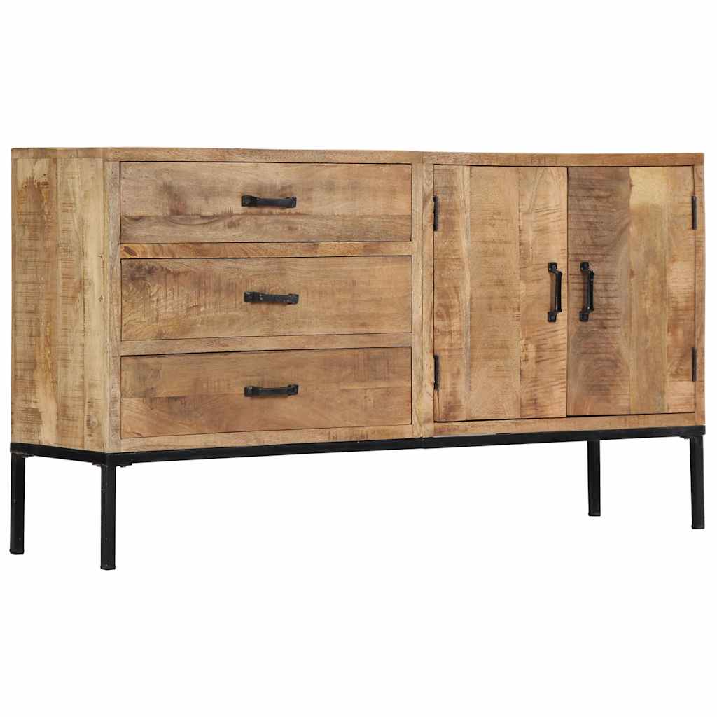 Sideboard 140x35x75 cm Solid Mango Wood