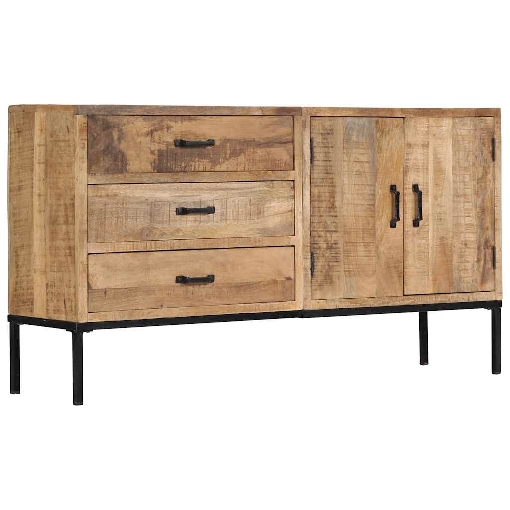 Sideboard 140x35x75 cm Solid Mango Wood