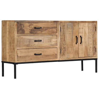 Sideboard 140x35x75 cm Solid Mango Wood