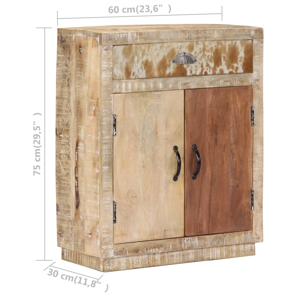 Sideboard 60x30x75 cm Solid Mango Wood