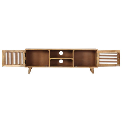 TV Cabinet 120x30x40 cm Solid Mango Wood