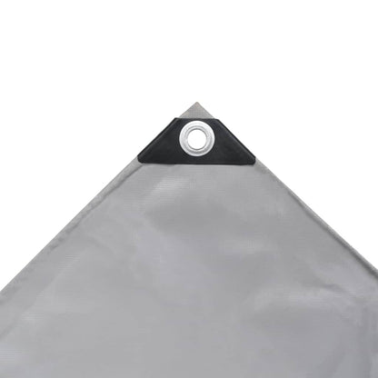Tarpaulin 650 g/m² 1.5x20 m Grey
