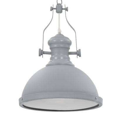 Ceiling Lamp Grey Round E27