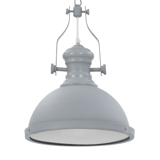 Ceiling Lamp Grey Round E27