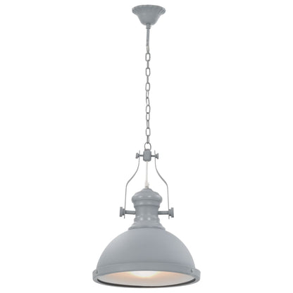 Ceiling Lamp Grey Round E27