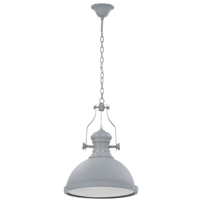 Ceiling Lamp Grey Round E27