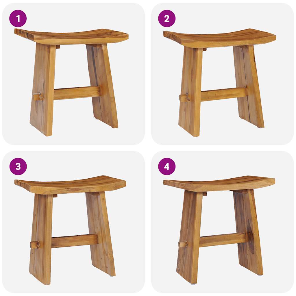 Stool Solid Teak Wood