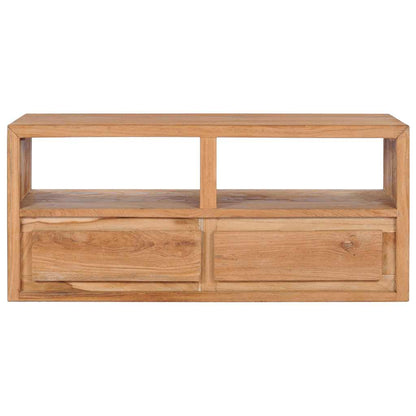 282848 vidaXL TV Cabinet 90x30x40 cm Solid Teak Wood