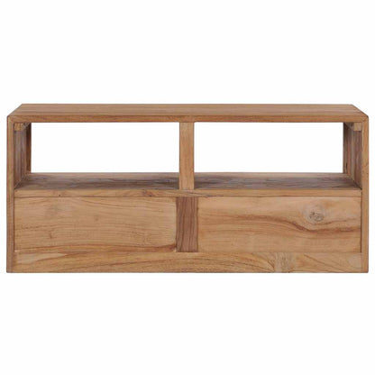 TV Cabinet | Natural Wood Colour | Solid Teak Wood | Medium